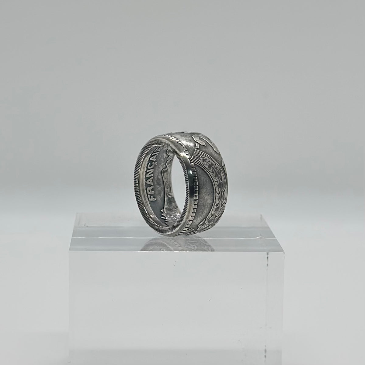 "Fraternity" silver ring - 🇫🇷