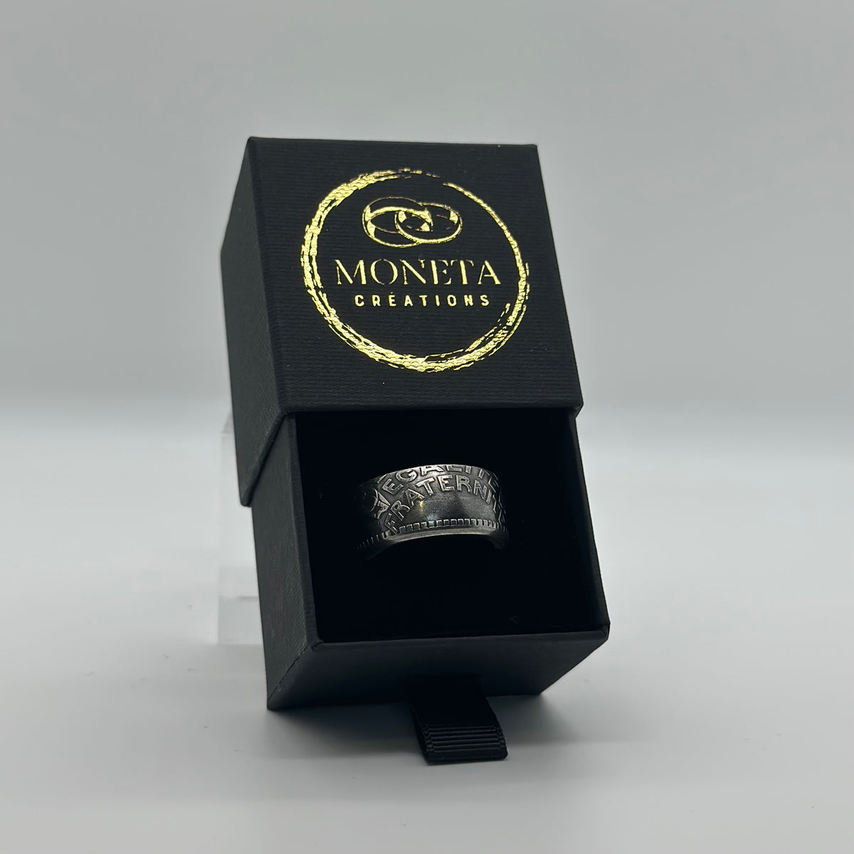 "Fraternity" silver ring - 🇫🇷