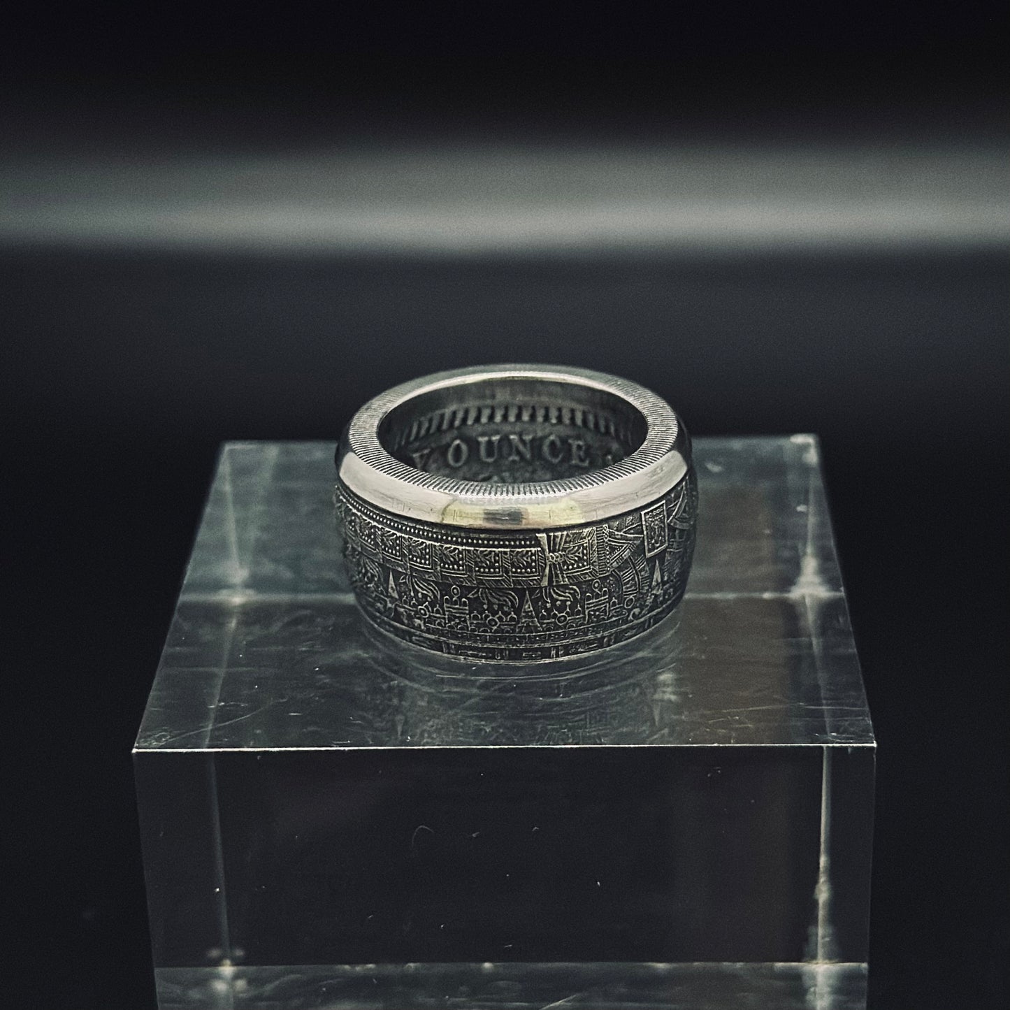Bague "Aztec" en argent - 🇲🇽