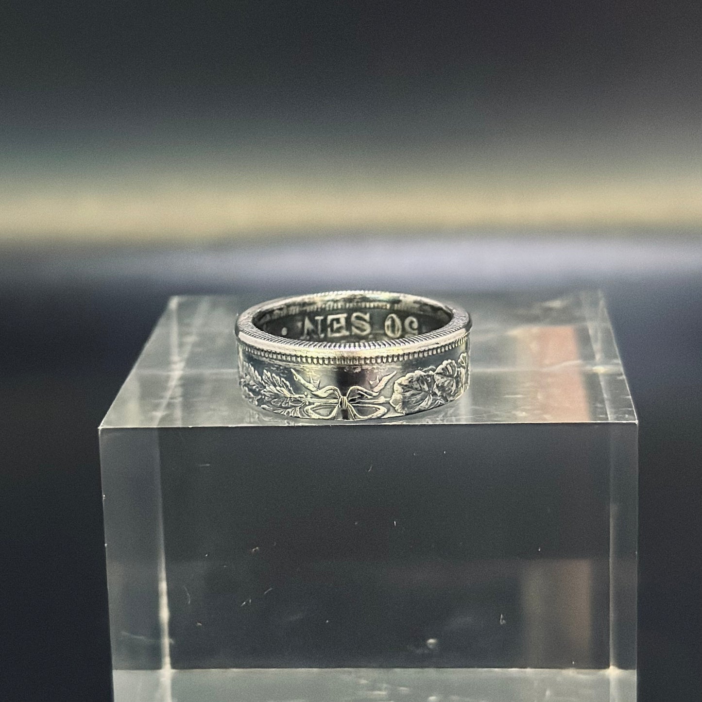 Bague "Soleil levant" en argent - 🇯🇵