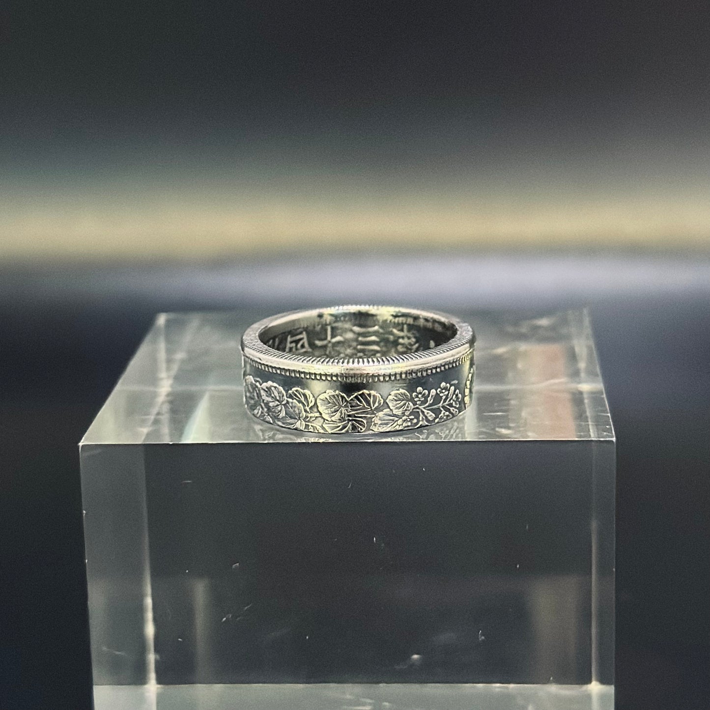 Bague "Soleil levant" en argent - 🇯🇵