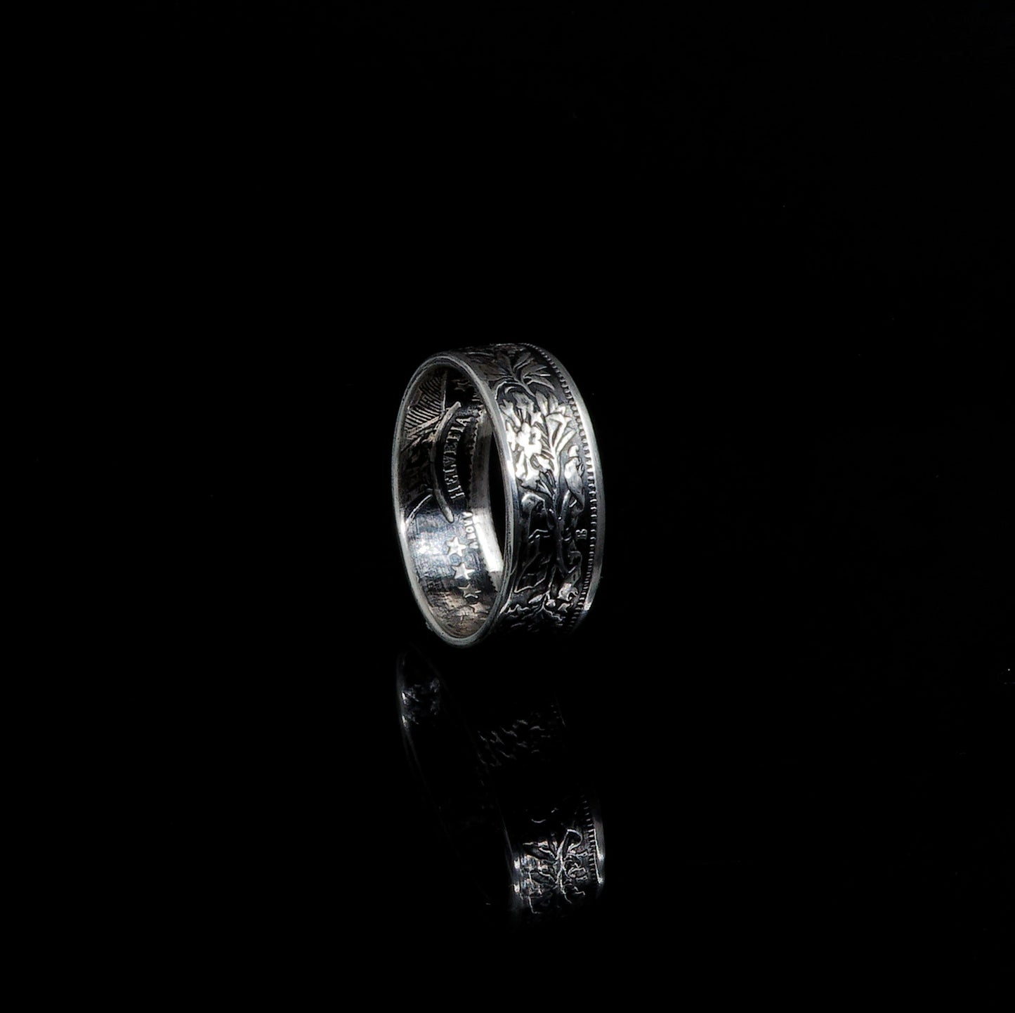 Bague "Grande Helvetia" en argent - 🇨🇭