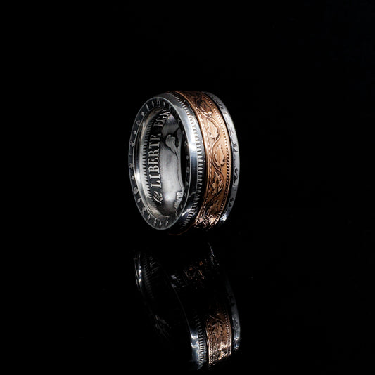 Double bague "Hercule" - 🇫🇷