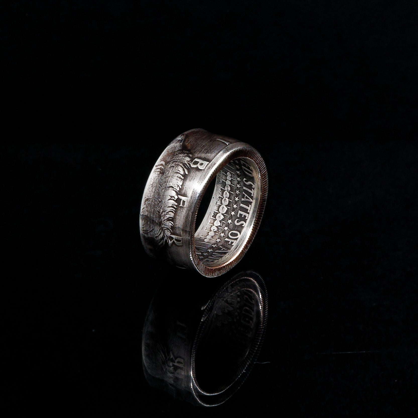 Bague pour homme en argent 100% fait-main – Moneta Creations