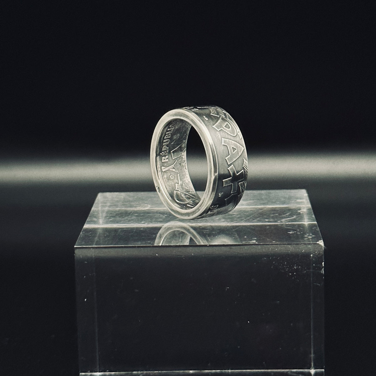 "PAX" silver ring - 🇫🇷