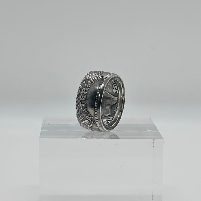 "Fraternity" silver ring - 🇫🇷