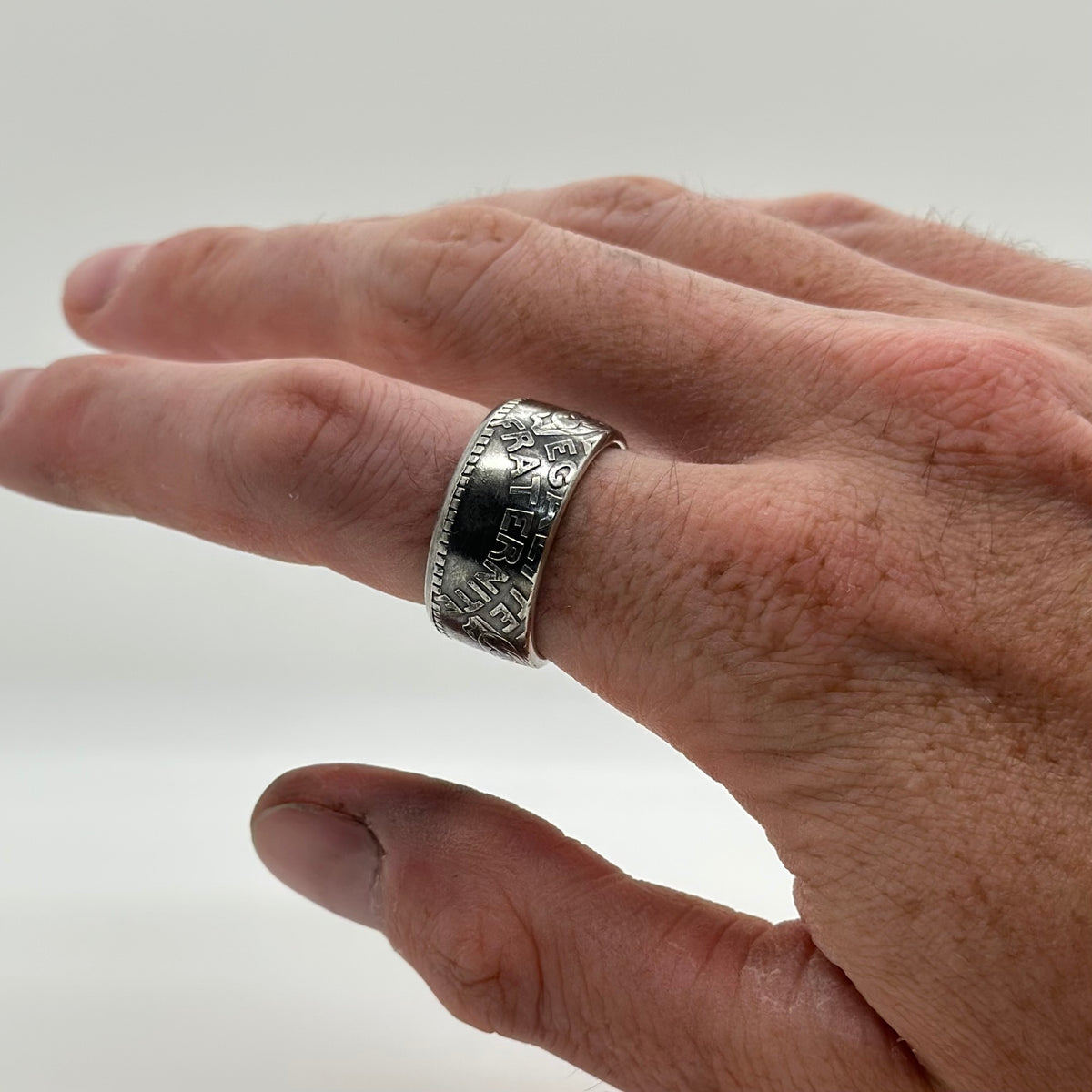 "Fraternity" silver ring - 🇫🇷