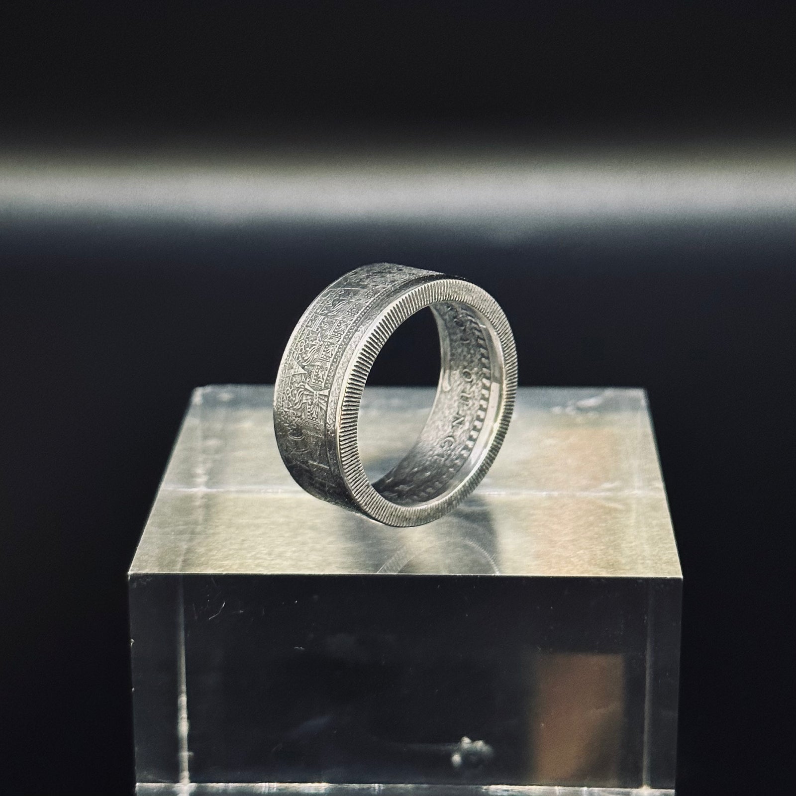 "Petite Aztec" silver ring - 🇲🇽