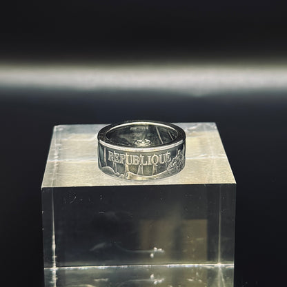 Bague "République" en argent - 🇫🇷