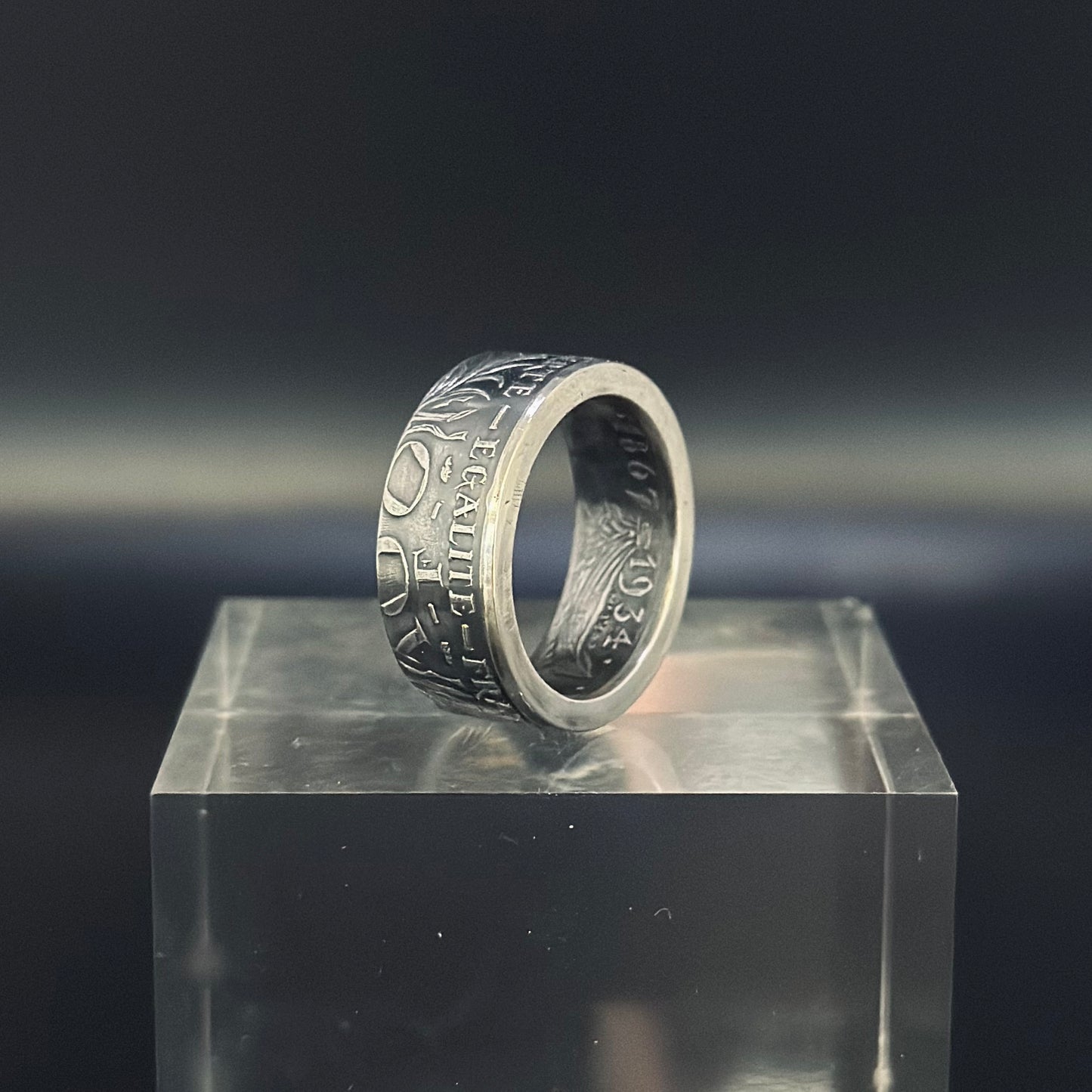 Bague "Marie Curie" en argent - 🇫🇷