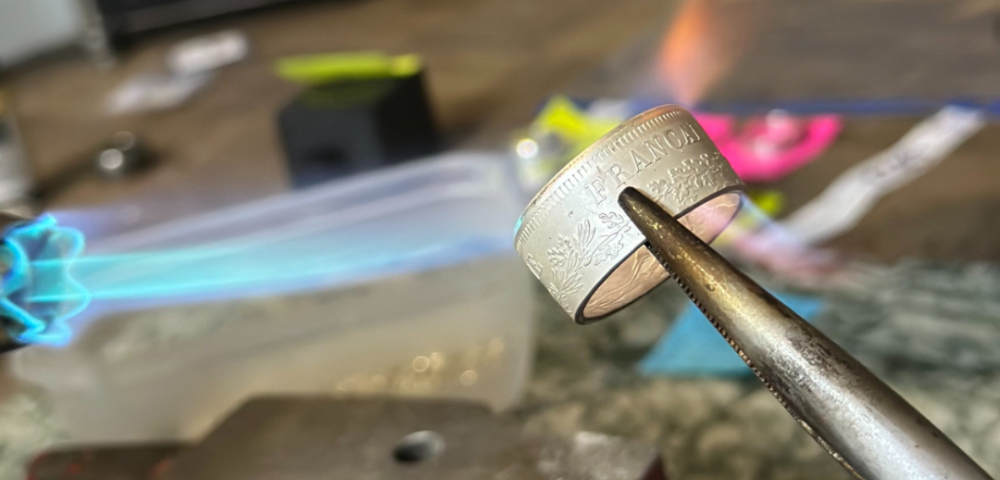 Retouche de bague, atelier Moneta Créations