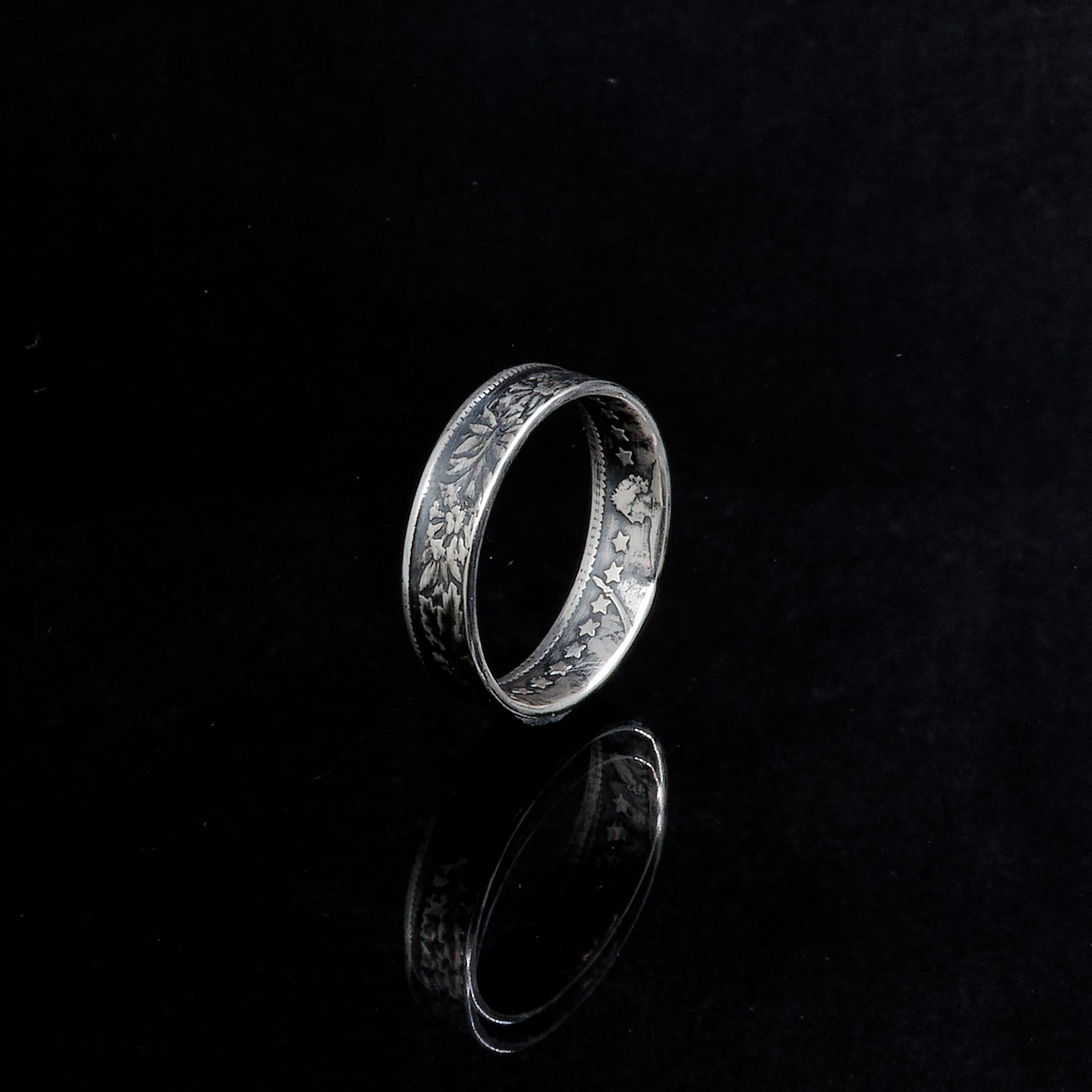 "Petite Helvetia" silver ring - 🇨🇭