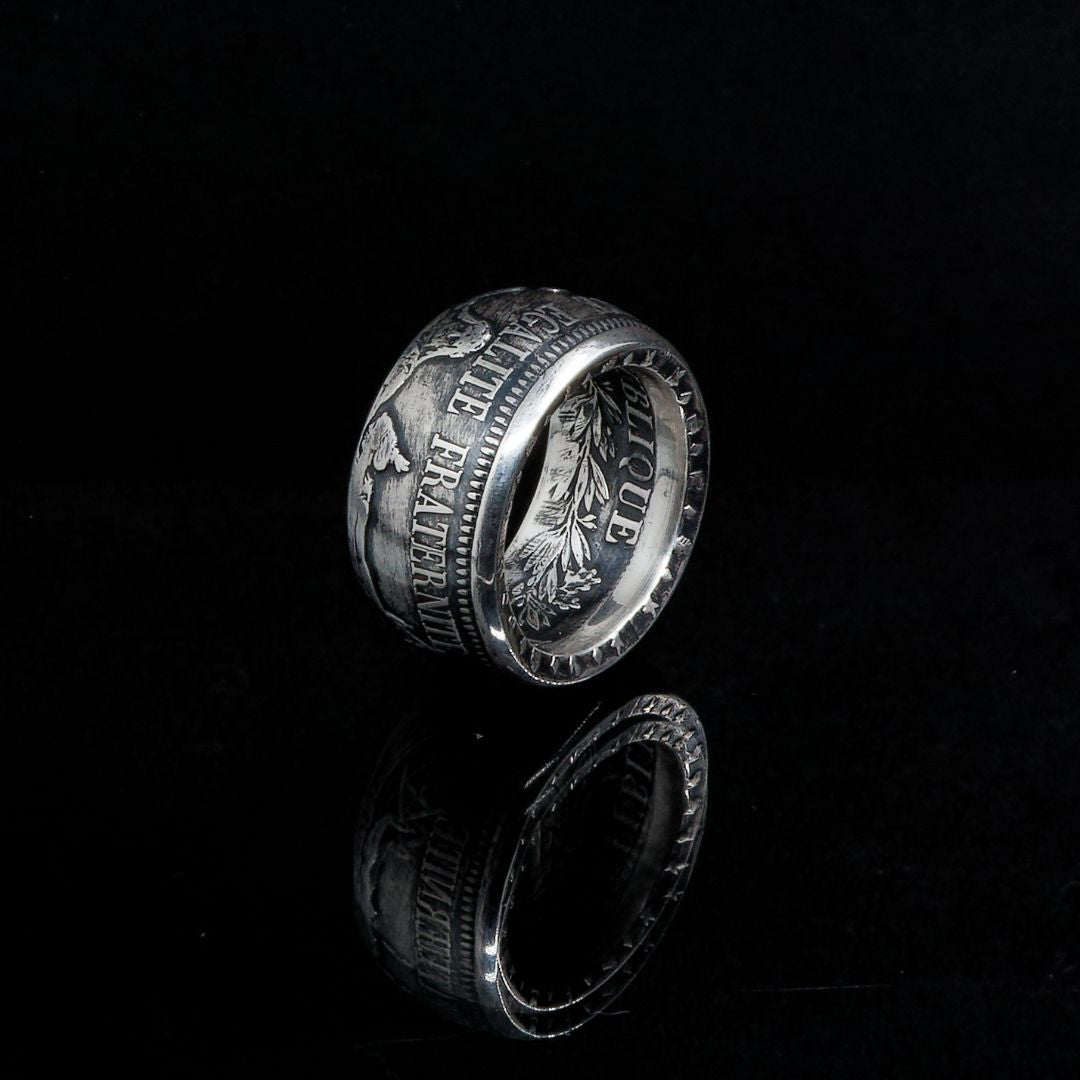 Silver "Hercules" ring - 🇫🇷