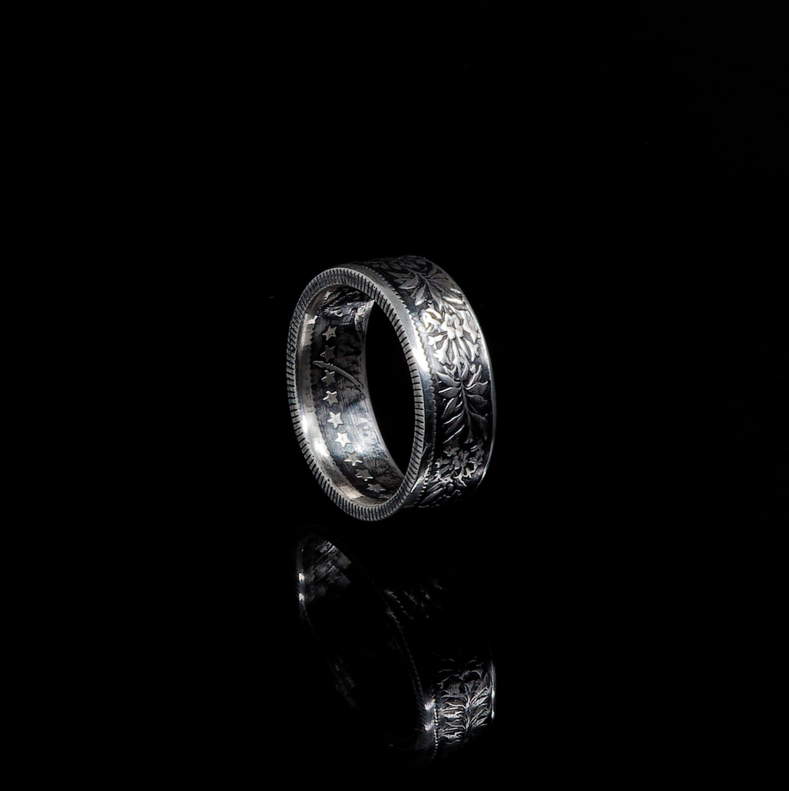 "Grande Helvetia" silver ring - 🇨🇭