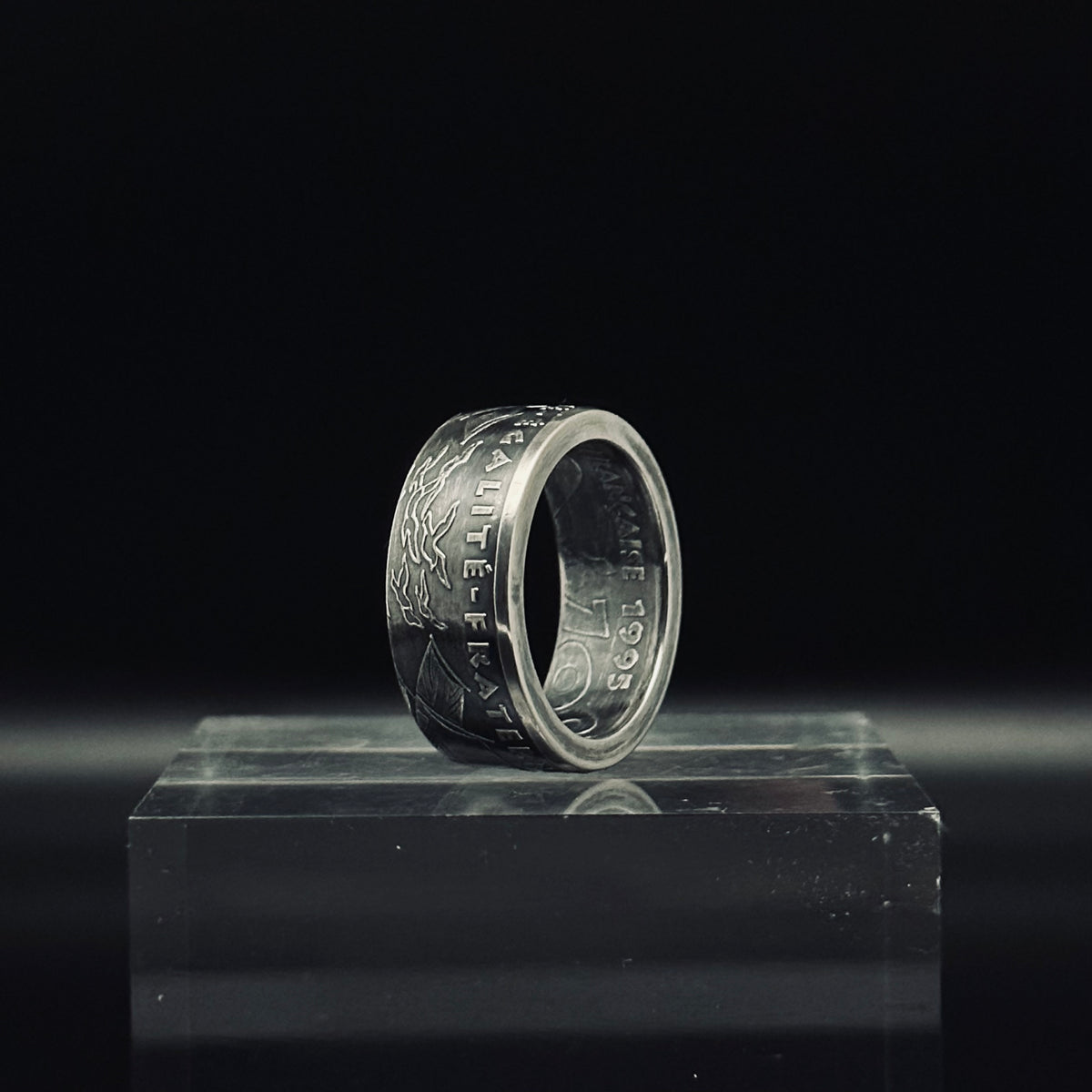 "PAX" silver ring - 🇫🇷