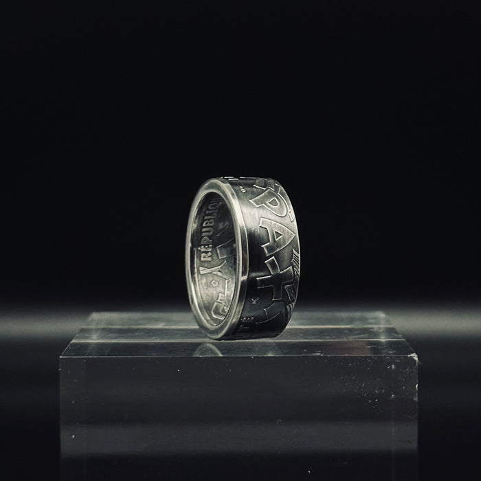 "PAX" silver ring - 🇫🇷