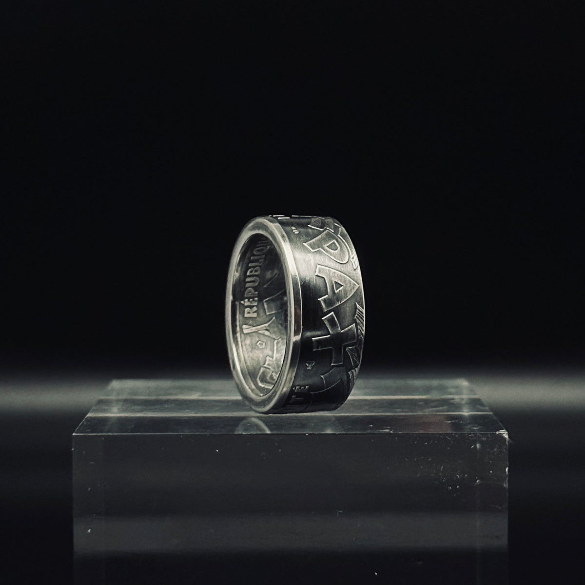 "PAX" silver ring - 🇫🇷